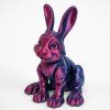 3D králík fialovomodrý