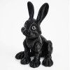 3D králík černý