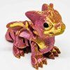 mini drak růžovozlatý