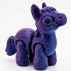 mini kůň fialovomodrý