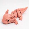 mini axolotl lososový