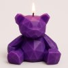 hranatý medvěd fialová