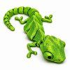 3D mini chameleon žlutozelený