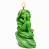 mořská víla svíčka zelená