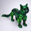 3D kočka zelenočerná