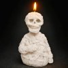 svíčka mumie bílá
