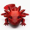 axolotl červený