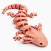 axolotl mládě lososový