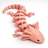 3D axolotl mládě lososové