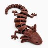 3D axolotl mládě hnědý