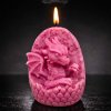 dračí vajíčko svíčka růžová