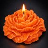 svíčka pivoňka oranžoá