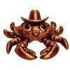 krab original s kloboukem