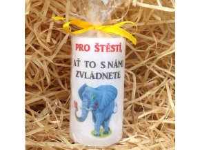Svíčka k začátku školního roku - 9,5 x 5 cm