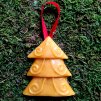 Vánoční ozdoba - stromeček 6,5 cm