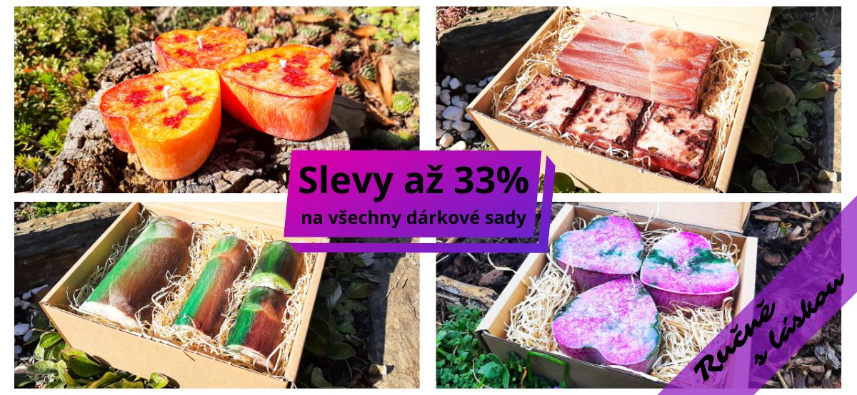 Sleva na dárkové sady