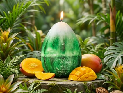 Svíčka vajíčko Mango 1