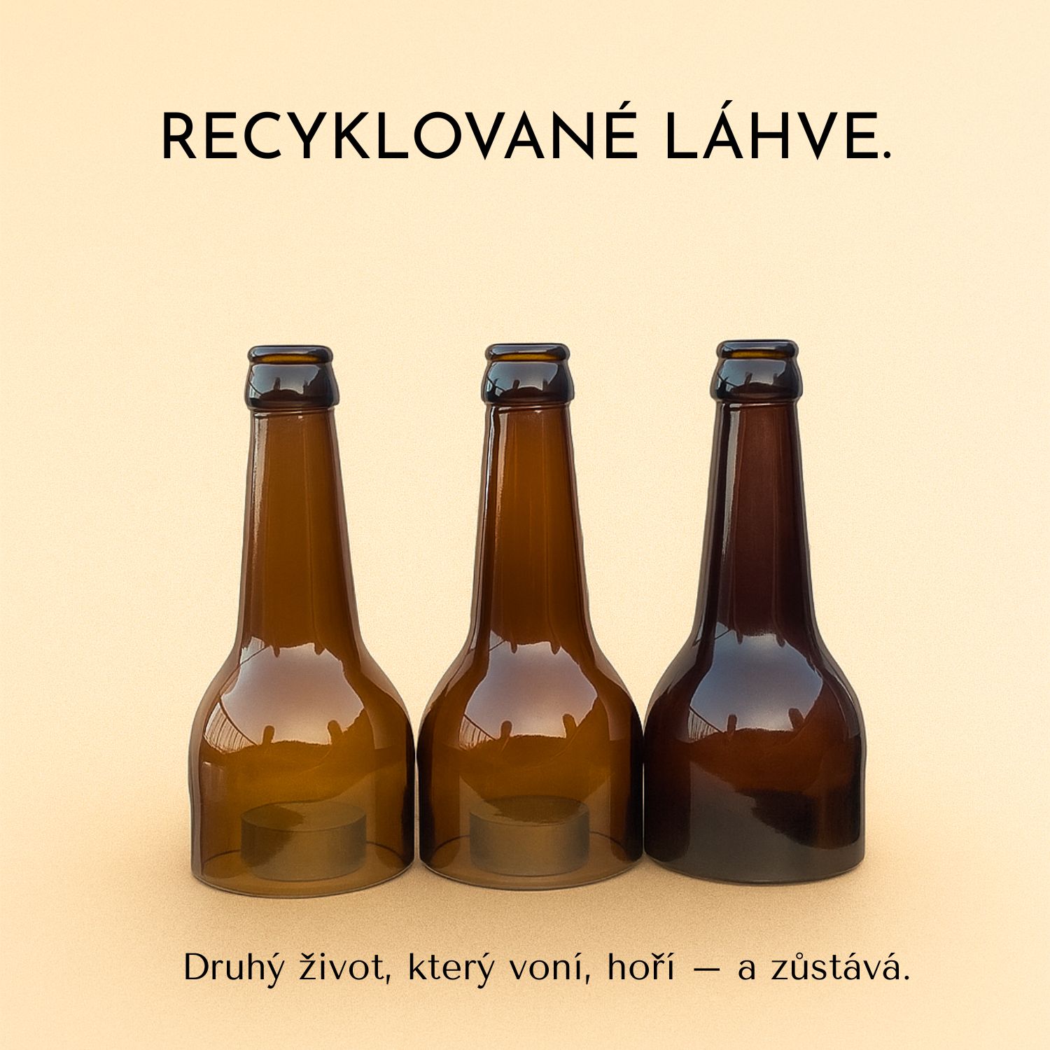 Recyklované lahve