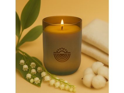 Přírodní svíčka Silent Morning – 300 ml