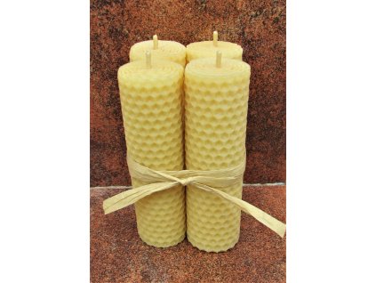 Adventní svíčky - stáčené stejné