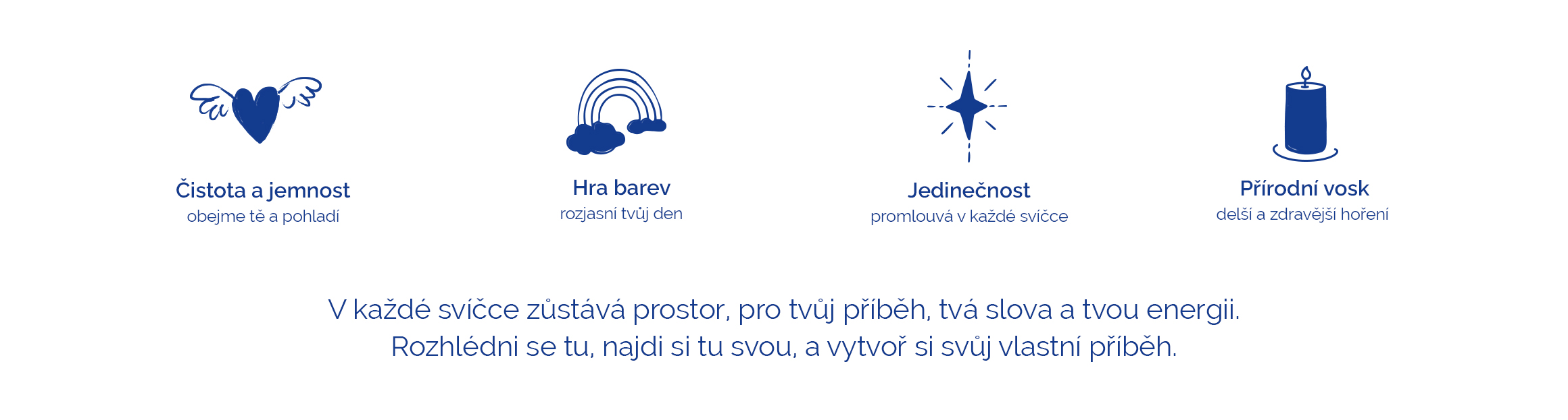 Čistota, jedinečnost, přírodní vosk