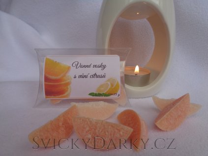 Vonné vosky do aromalampy CITRUS