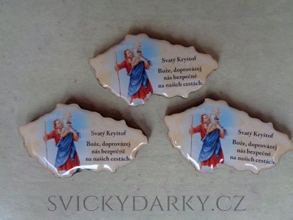 Samolepka Svatý Kryštof