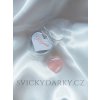 Amulet pro štěstí srdíčko RŮŽENÍN