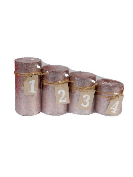 1000 svicka rustik postupka 60x70 90 110 130 rosa gold s cisly