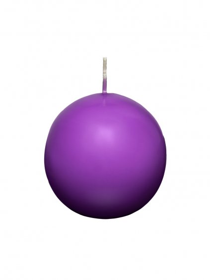 1507 svicka koule 80mm fialova