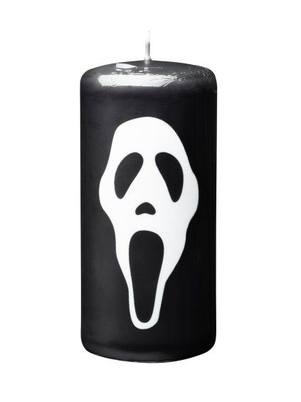 1532 svicka 60x130 halloween lebka cerna