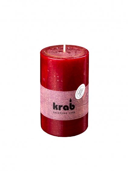 229 svicka rustik valec 50x80 bordo