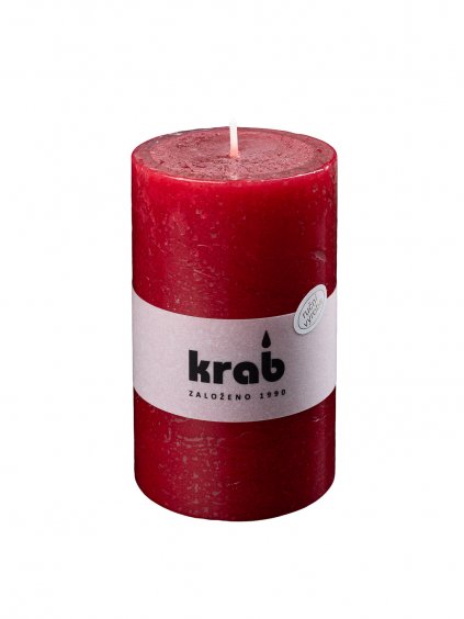 256 svicka rustik valec 60x100 bordo