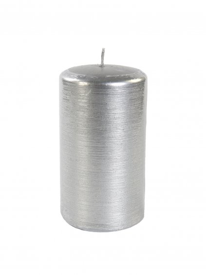 2591 svicka 70x130 kontury metal lak stribrna