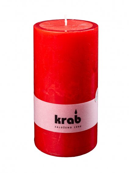 280 svicka rustik valec 70x130 cervena