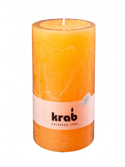 292 svicka rustik valec 70x130 oranzova