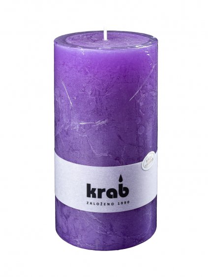 295 svicka rustik valec 70x130 fialova