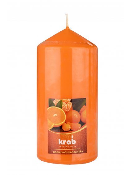 475 svicka vonna valec 70x150mm pomeranc mandarinka