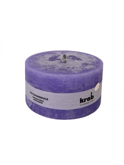 538 zahradni svicka rustik repelentni levandule 140x80mm 1000g fialova