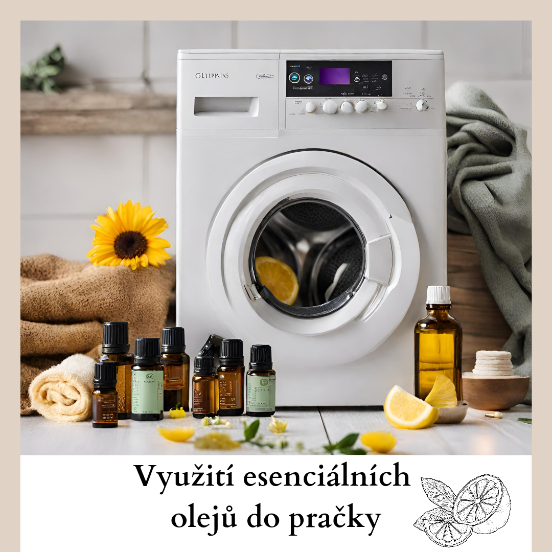 Využití esenciálních olejů do pračky