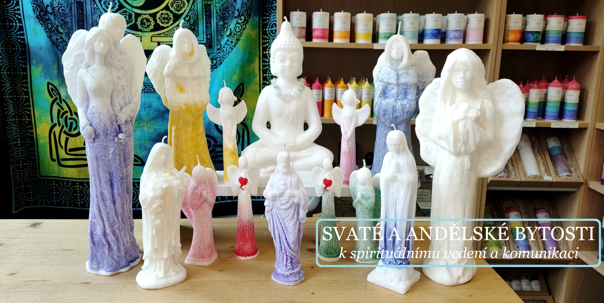 svaté, duchovní a andělské bytosti