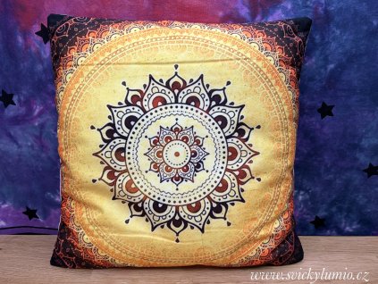 POVLAK NA POLŠTÁŘ MANDALA SLUNCE 06