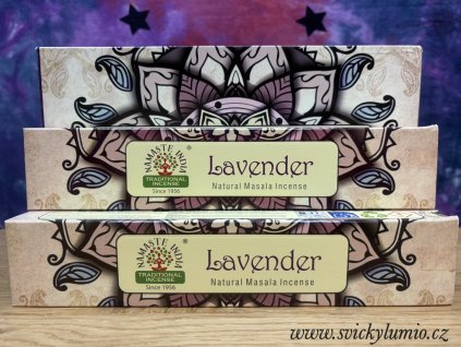 VONNÉ TYČINKY LEVANDULE NAMASTE INDIA 03