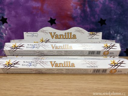 VONNÉ TYČINKY VANILKA STAMFORD result