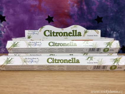 VONNÉ TYČINKY CITRONELA STAMFORD result