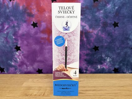 TĚLOVÉ SVÍCE OČISTNÉ, ČERNÉ