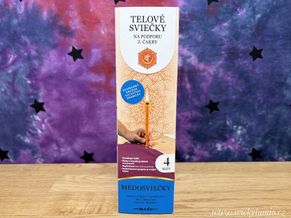 TĚLOVÉ SVÍČKY PRO 2.ČAKRU