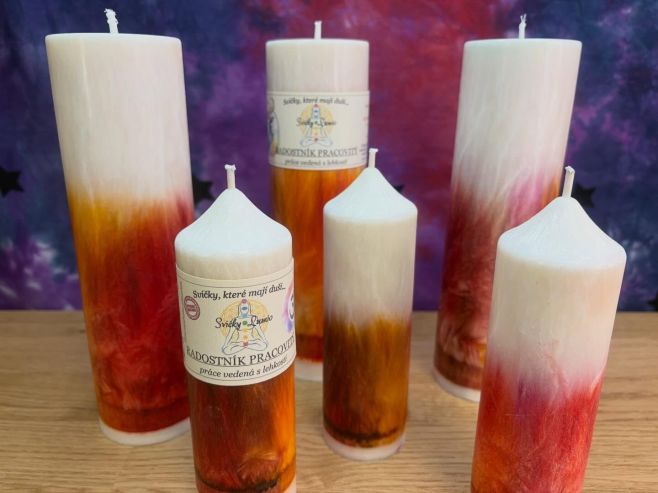 🧡❤️💛 RADOSTNÍK PRACOVITÝ... ✨tvořená na novoluní v Kozorohu... 🌑♑️ Mám chuť se rozběhnout, jít v před, však něco stále mě...