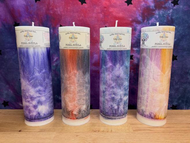 Vložili jsme na web 3 kousky POSLŮ SVĚTLA. 🕯️🌟 Tak můžete mrknout kdo chce… 🙏💜✨...