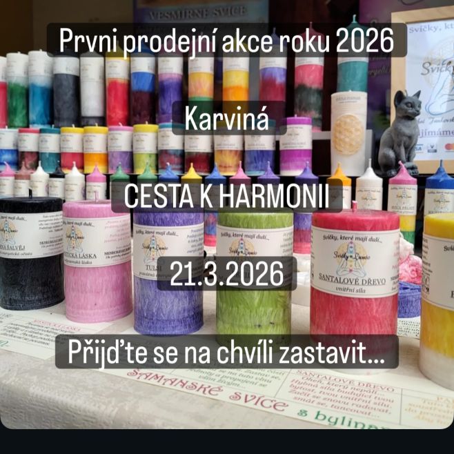 Zveme Vás tuto sobotu do Karviné, kde se koná akce Cesta k harmonii. Těšíme se na Vás ❤️